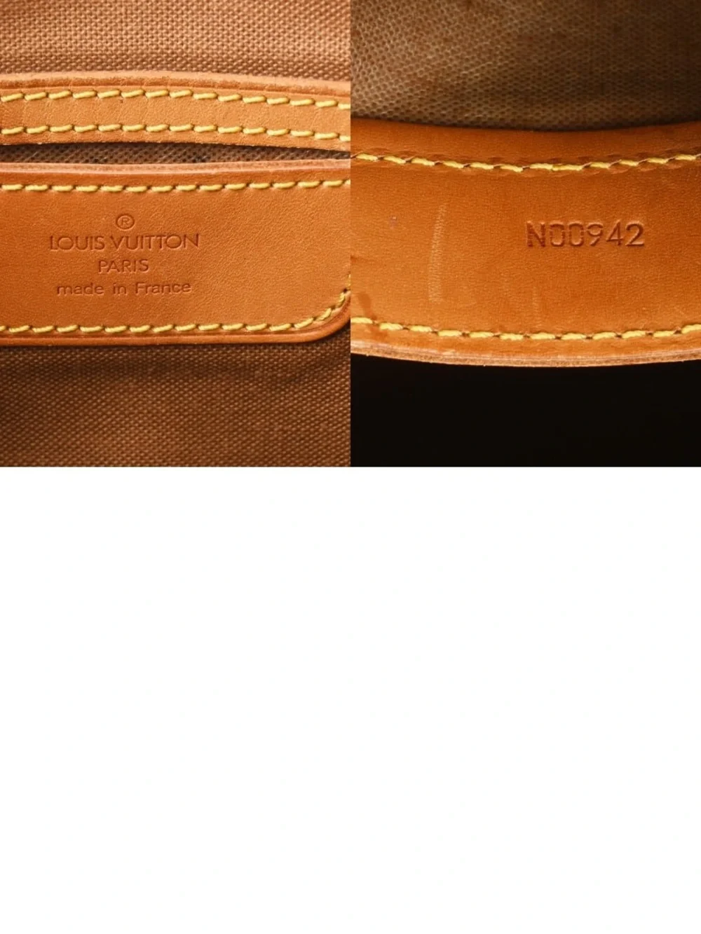 Authentic Louis Vuitton Sac Flanerie 45 monogram tote discontinued